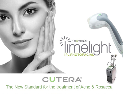 acne and rosacera treated skin